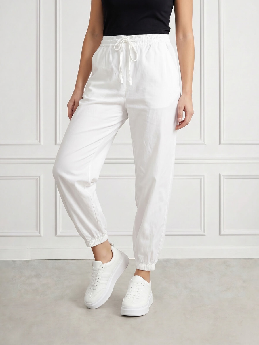 Letnie spodnie damskie M.Sara Jogger Bałe - W260959 (3).jpg