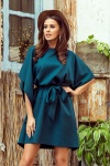 SOFIA Sukienka motyl NUMOCO- ZIELEŃ BUTELKOWA - 287-2