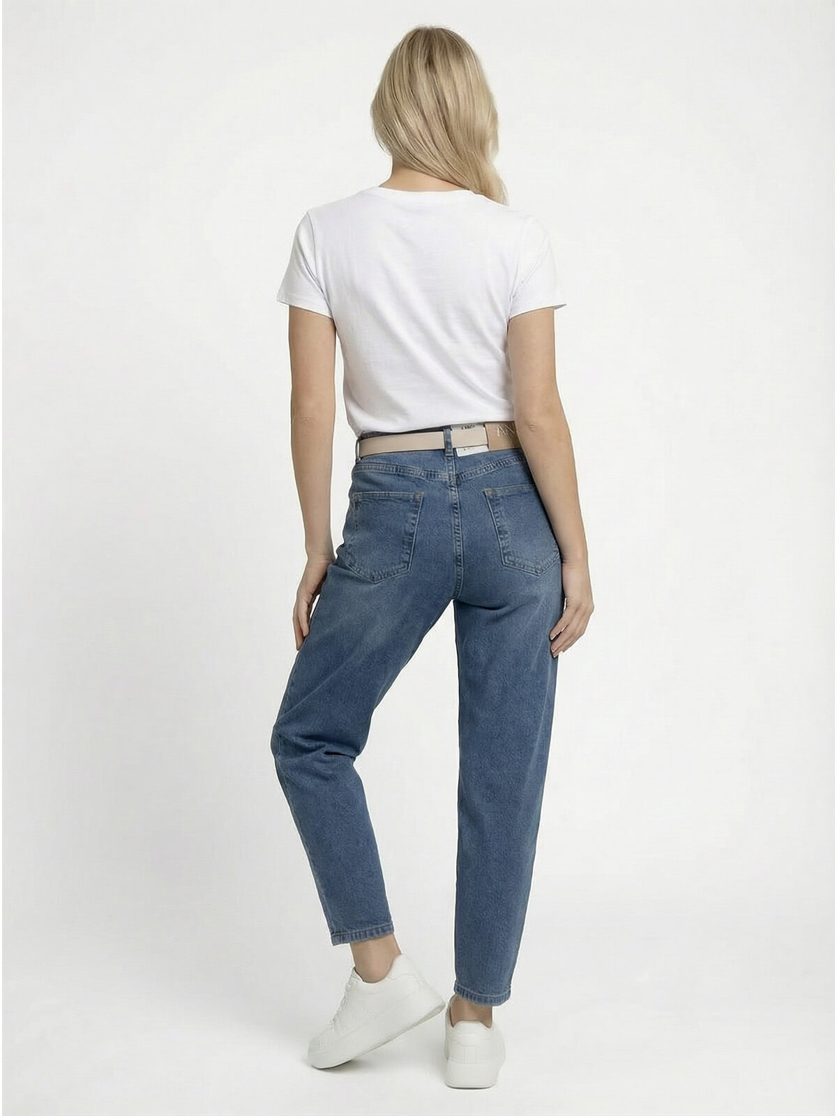 Spodnie jeans damskie M.Sara Balloon Niebieskie - 260072 (3).jpg