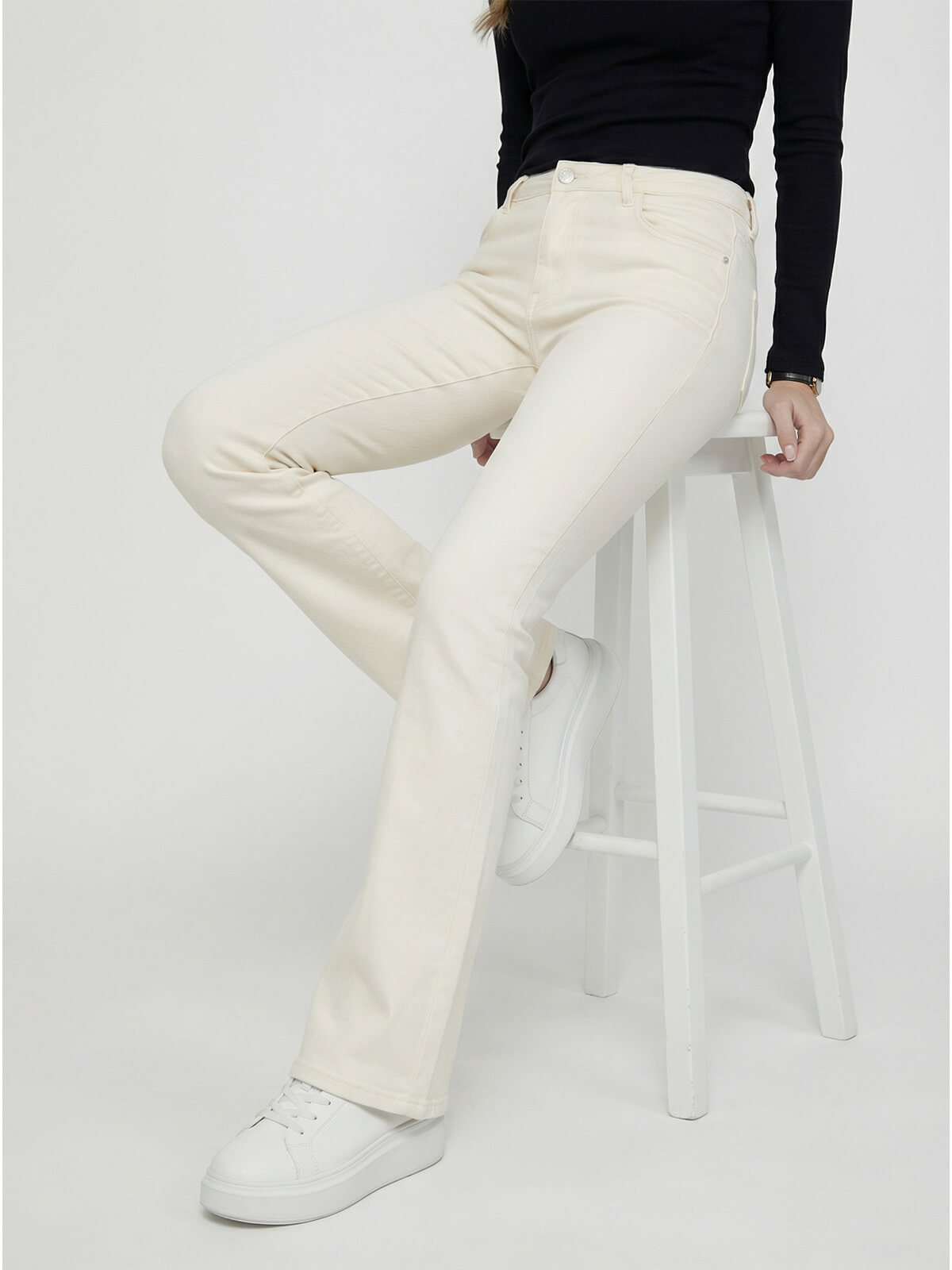 Spodnie jeans M.Sara Dzwony Skinny wyszczuplające J.beżowe - W260126 (6).jpg
