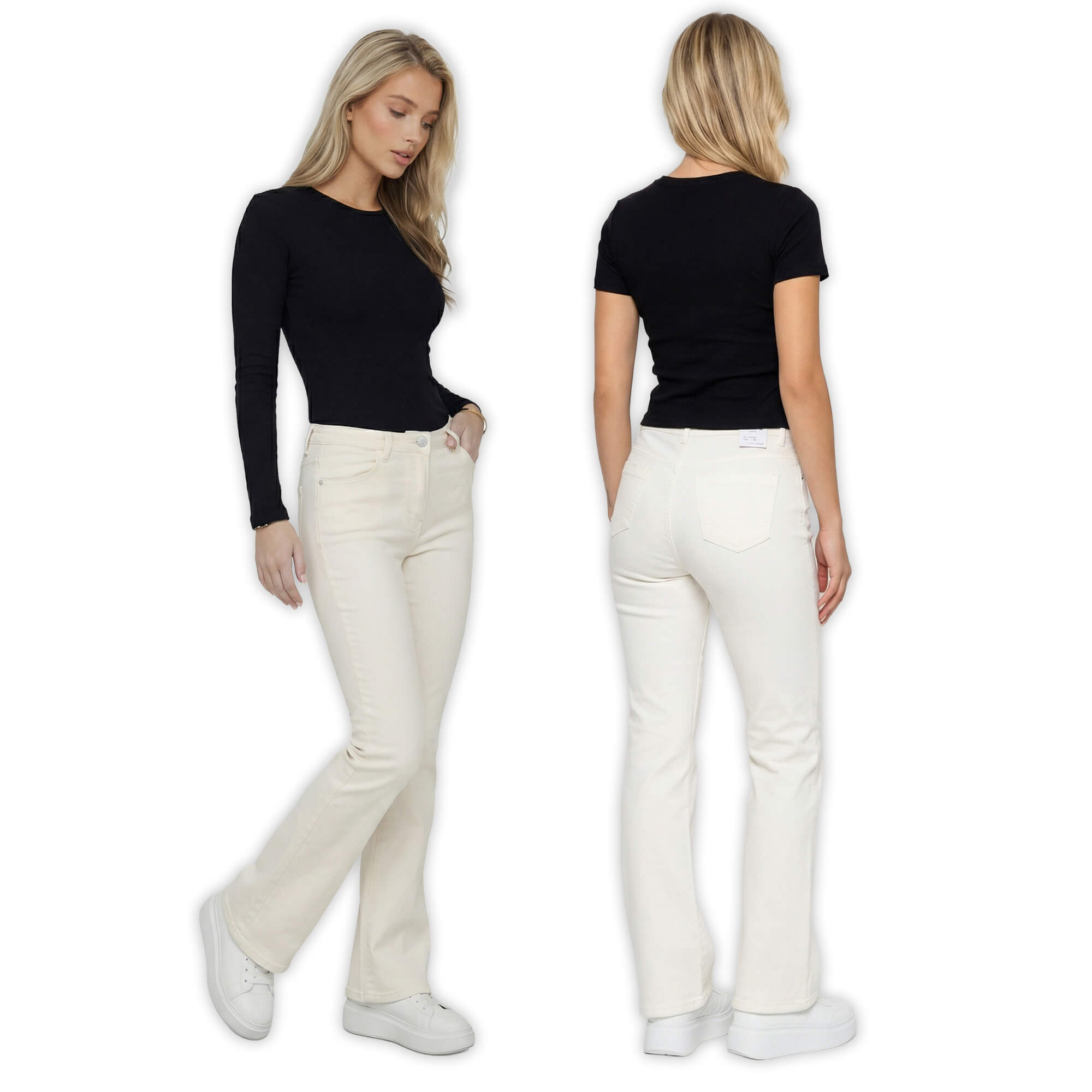 Spodnie jeans M.Sara Dzwony Skinny wyszczuplające J.beżowe - W260126 (7).jpg