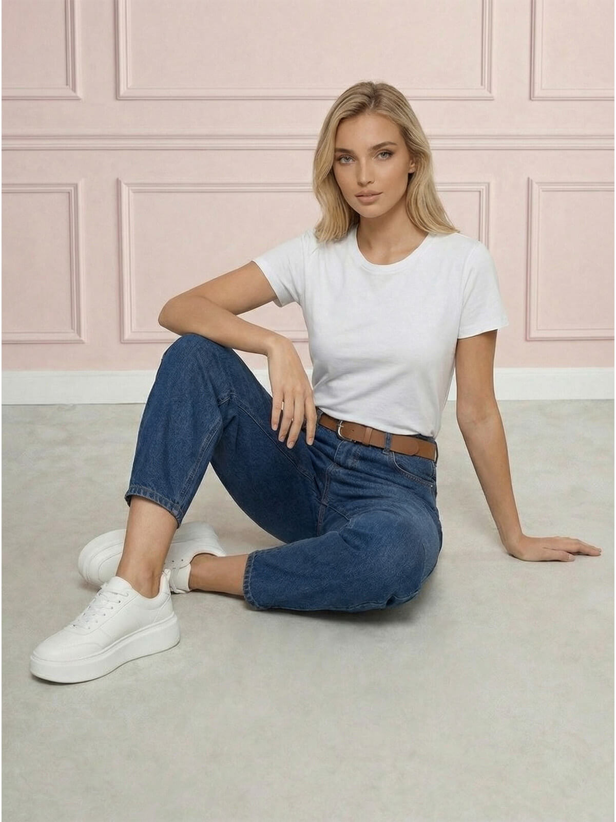 Spodnie jeans damskie M.Sara Balloon Niebieskie - W260517 (3).jpg