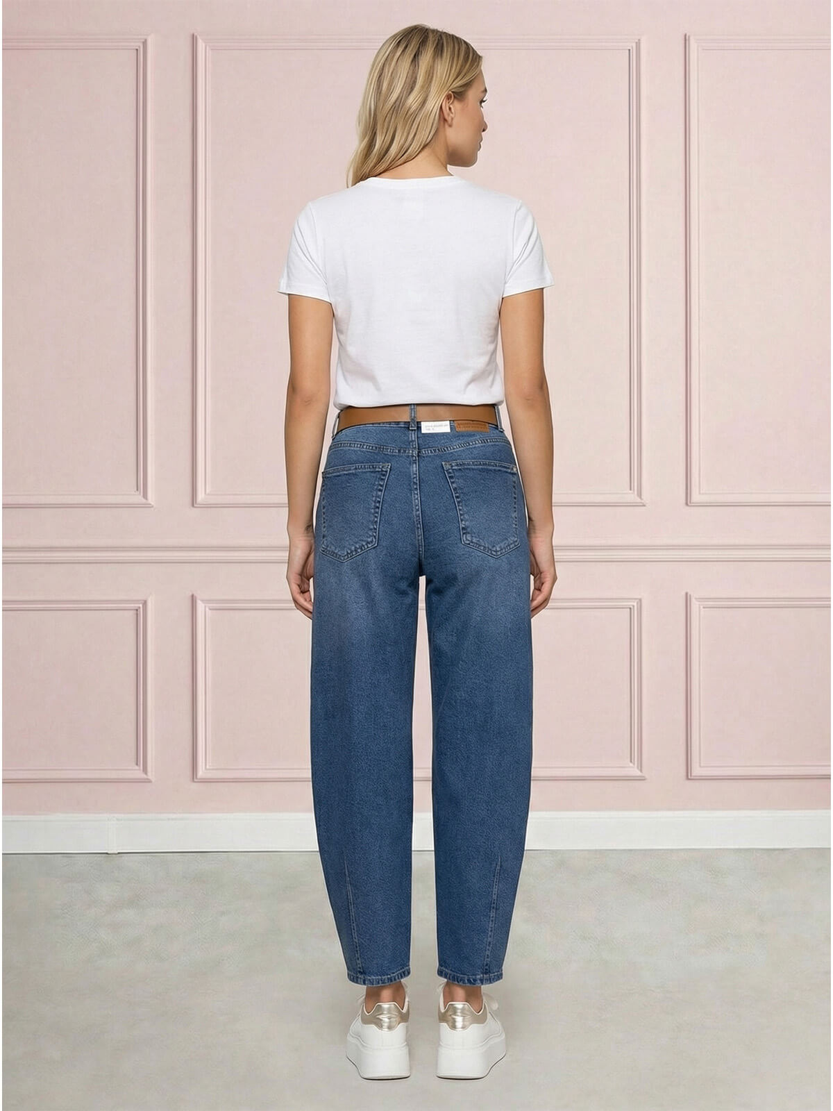 Spodnie jeans damskie M.Sara Balloon Niebieskie - W260517 (5).jpg