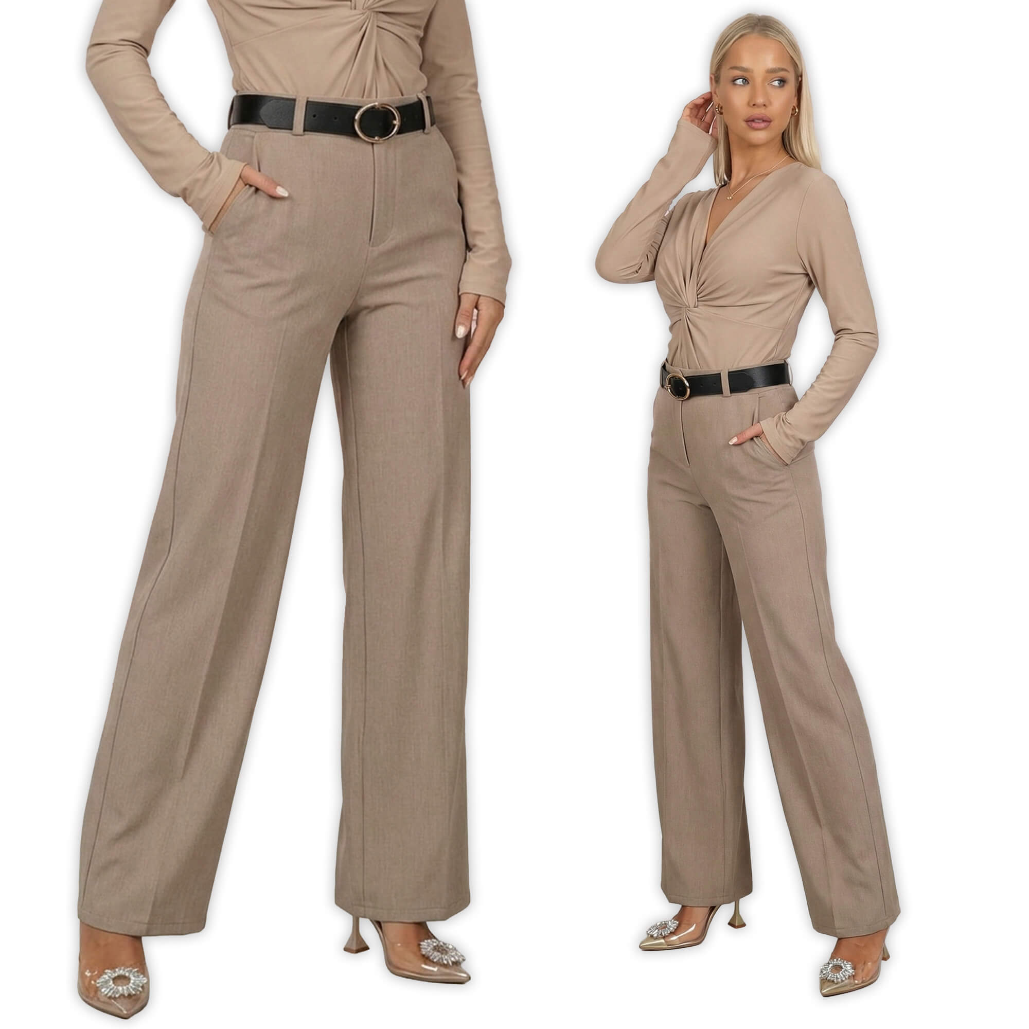 Eleganckie spodnie z szeroką nogawką Fango - J252271 (1).jpg