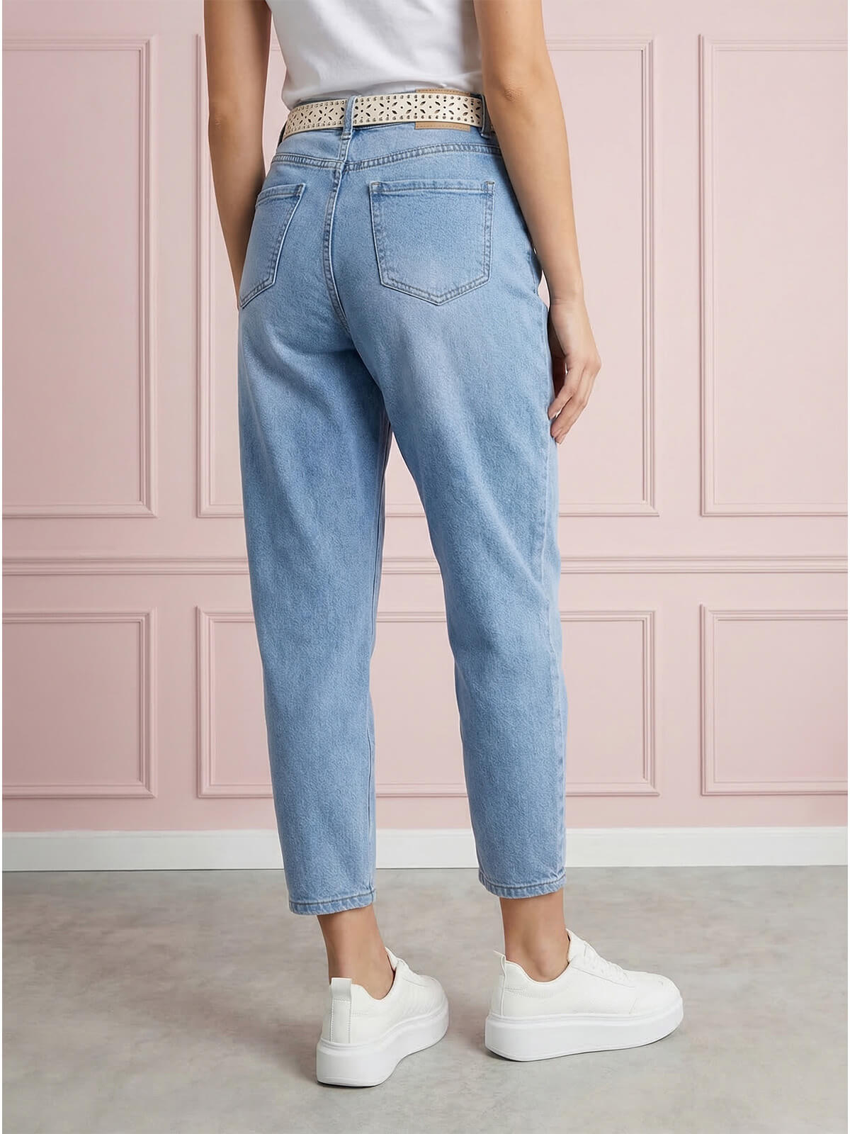 Spodnie jeans damskie M.Sara Balloon wysoki stan J.Niebieskie - W260610 (5).jpg