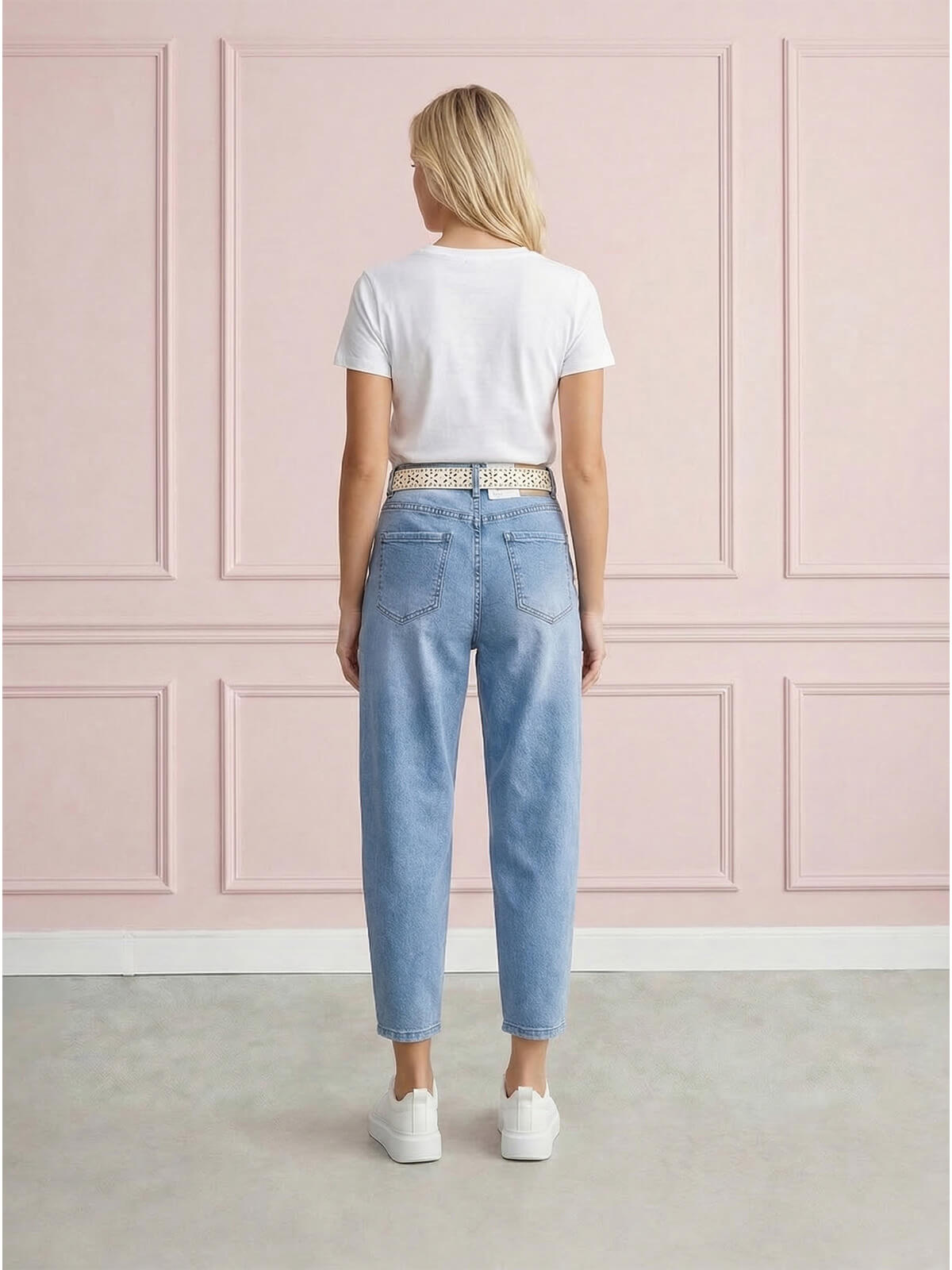 Spodnie jeans damskie M.Sara Balloon wysoki stan J.Niebieskie - W260610 (6).jpg