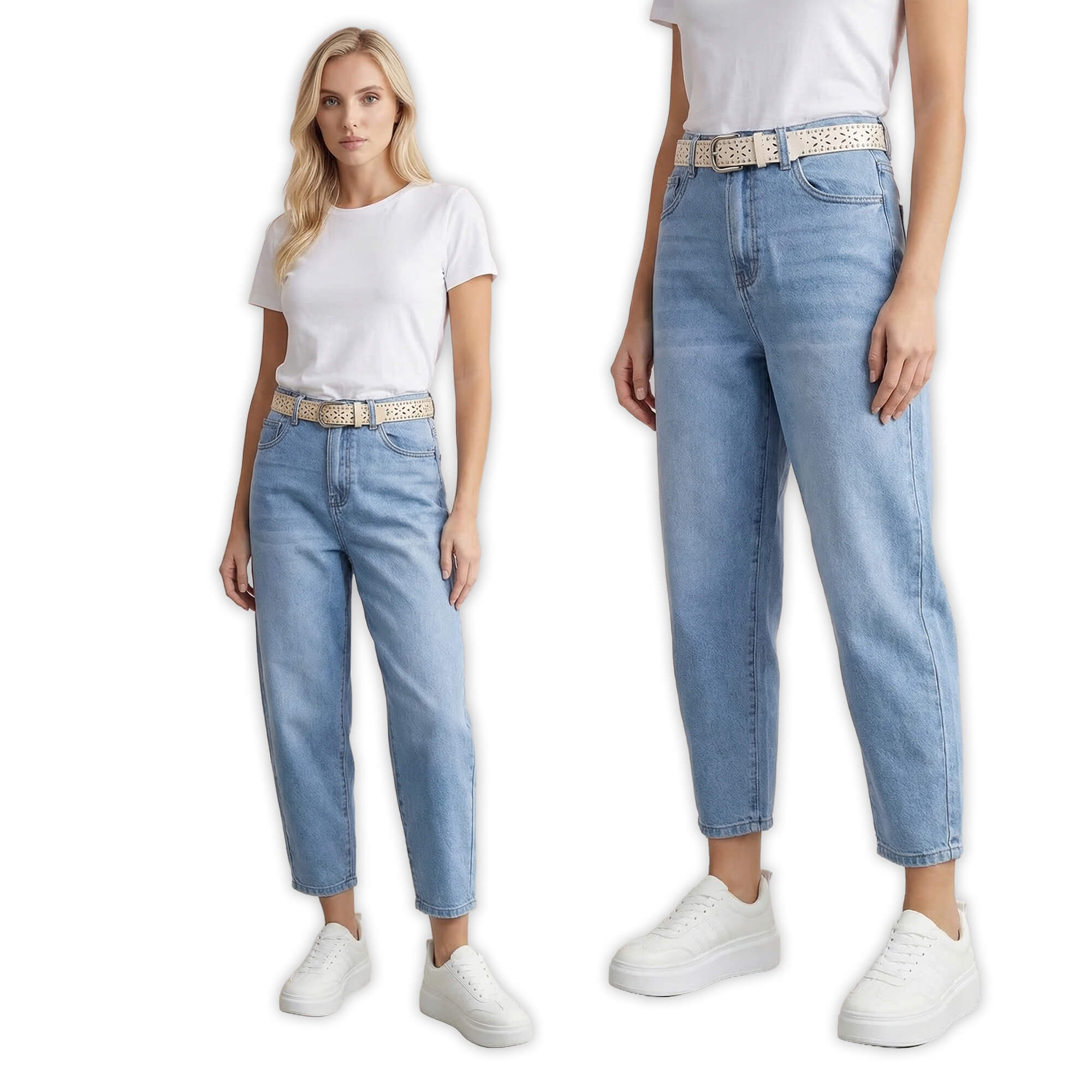 Spodnie jeans damskie M.Sara Balloon wysoki stan J.Niebieskie - W260610 (7).jpg