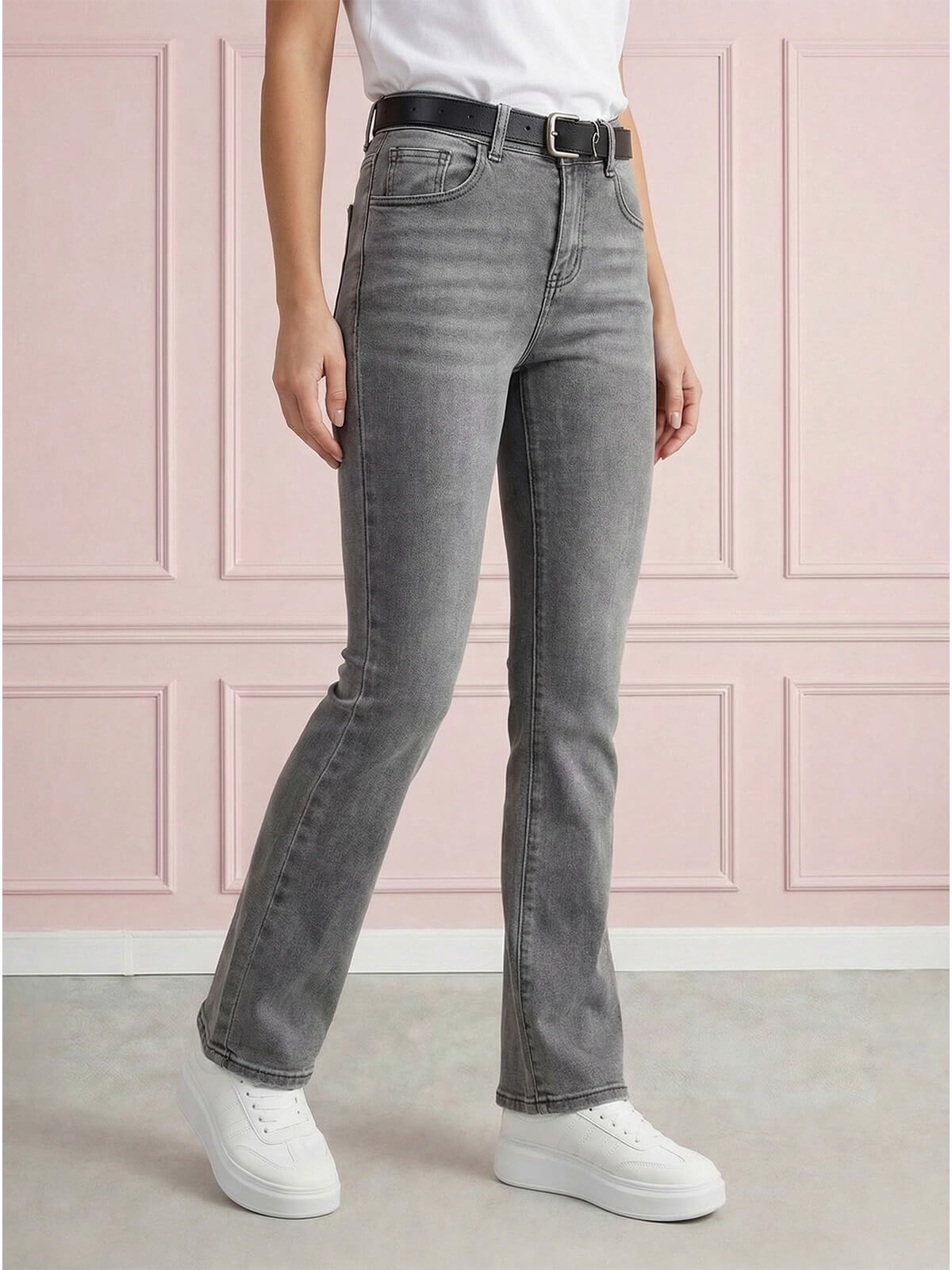 Spodnie jeans M.Sara Dzwony Skinny wyszczuplające Szare - W260658 (3).jpg