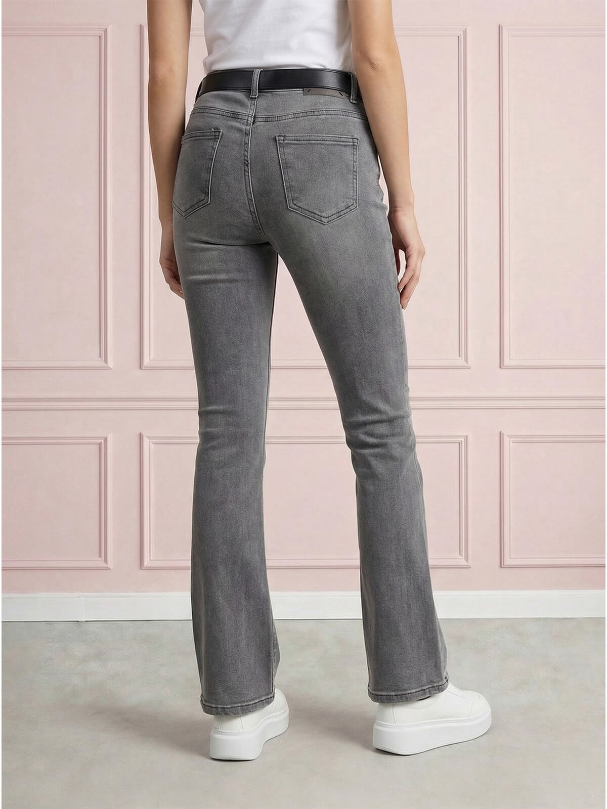 Spodnie jeans M.Sara Dzwony Skinny wyszczuplające Szare - W260658 (6).jpg