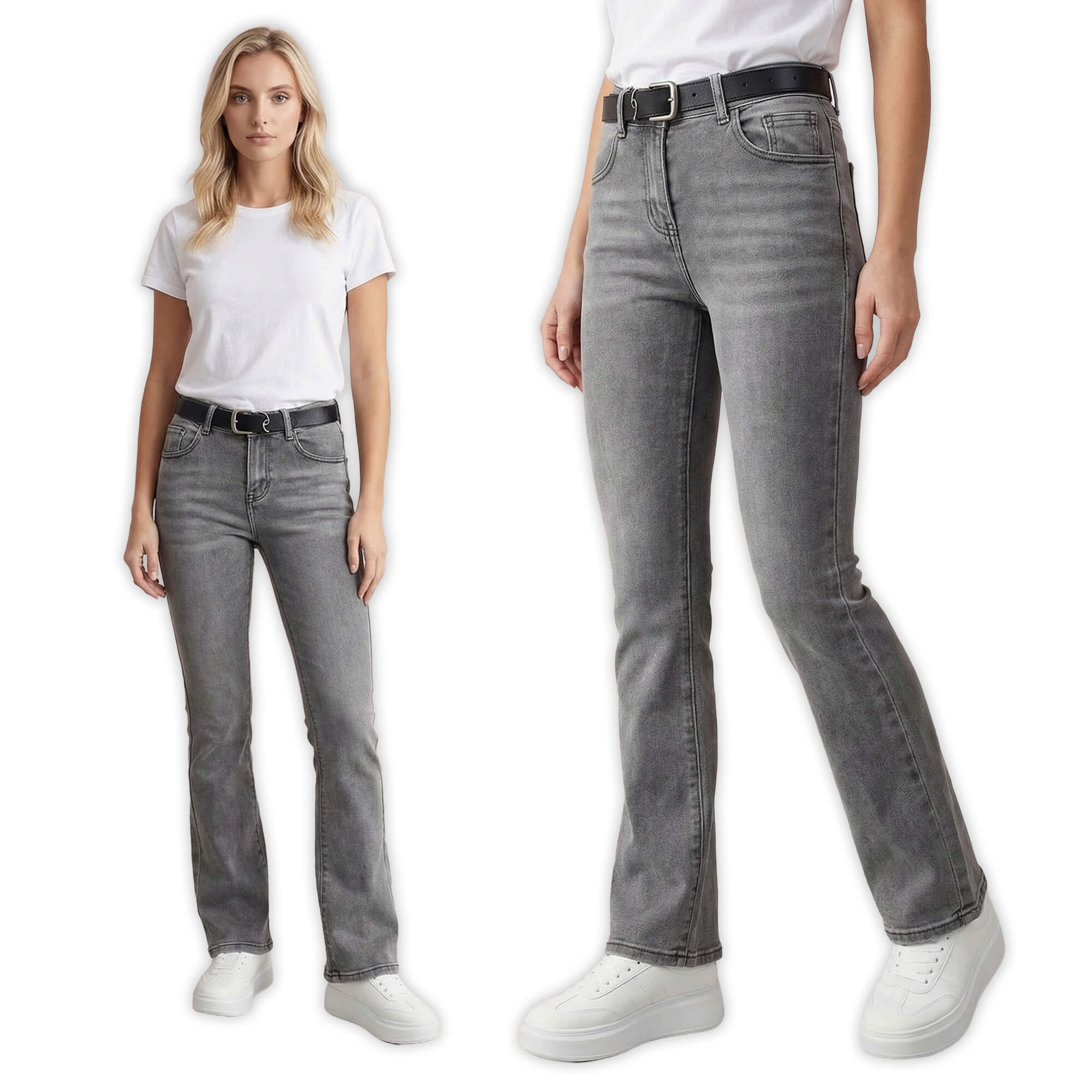 Spodnie jeans M.Sara Dzwony Skinny wyszczuplające Szare - W260658 (7).jpg