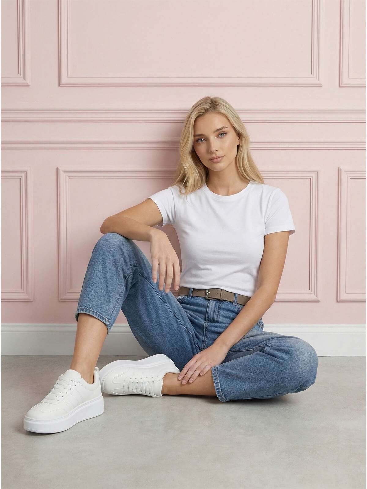 Spodnie jeans damskie M.Sara Balloon Niebieskie - 260693 (4).jpg
