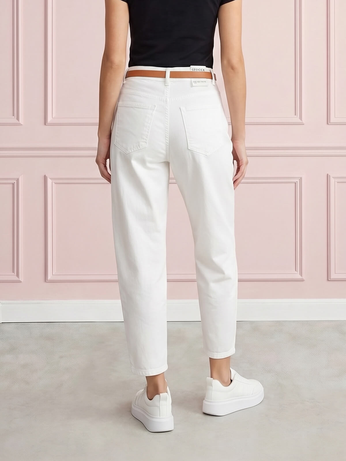 Spodnie jeans damskie M.Sara Balloon Ecru - W260770 (5).jpg
