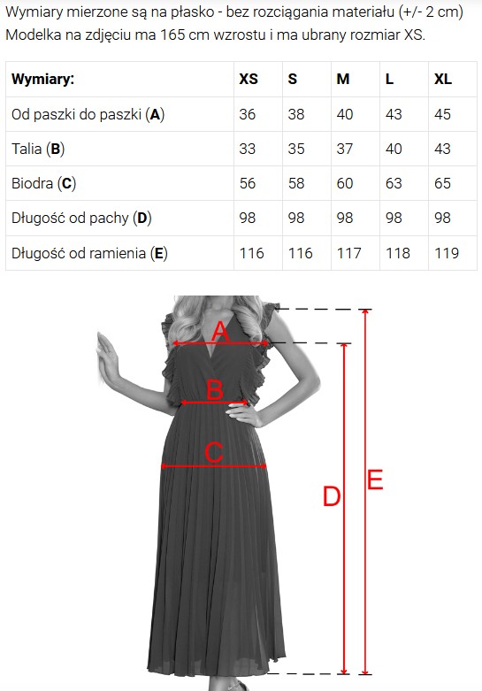 68338675-1 Rozkloszowana sukienka midi z kopertowym dekoltem i brokatowym połyskiem - błękitna-9