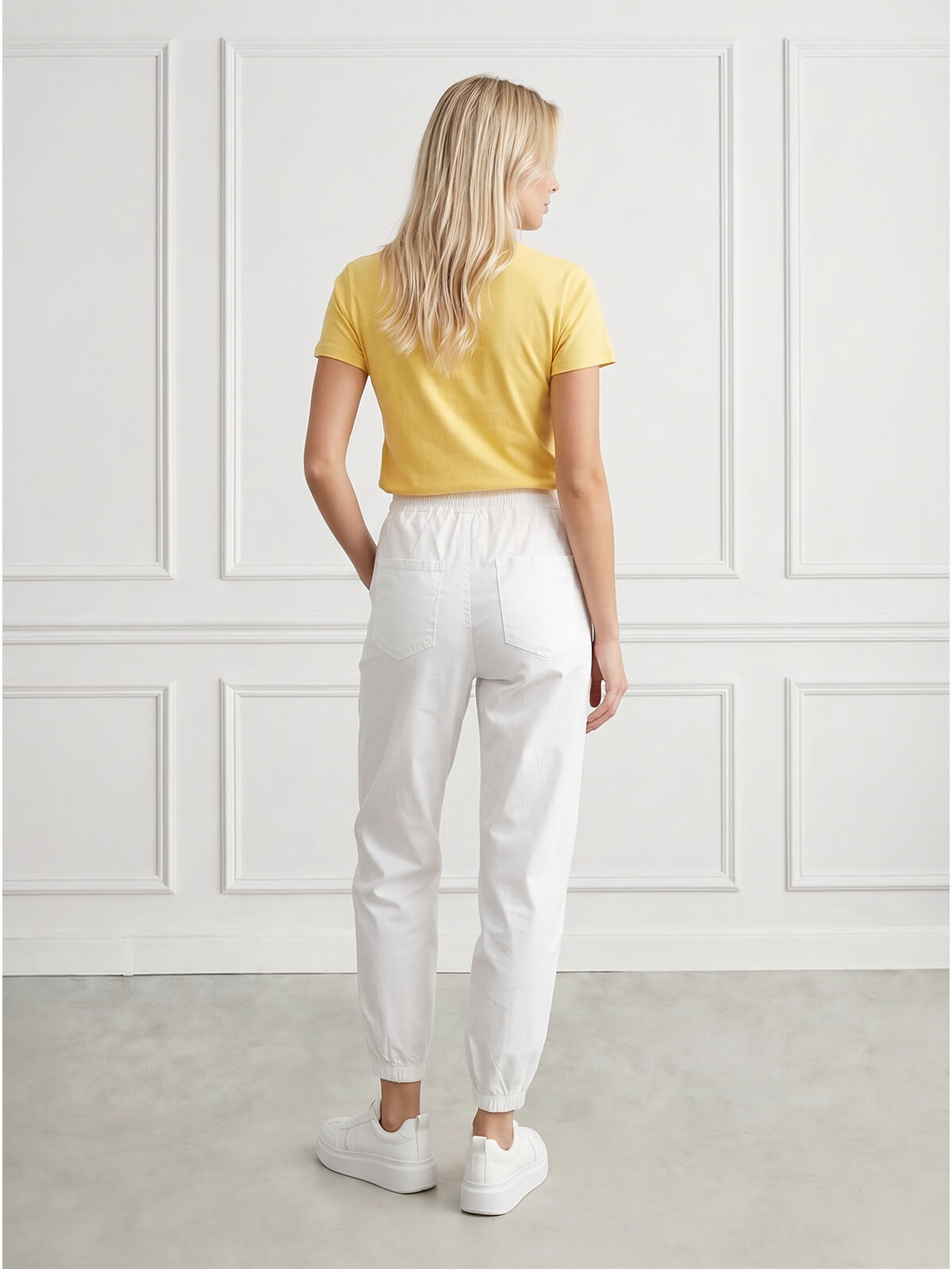 Letnie spodnie damskie M.Sara Jogger Bałe - W260959 (7).jpg