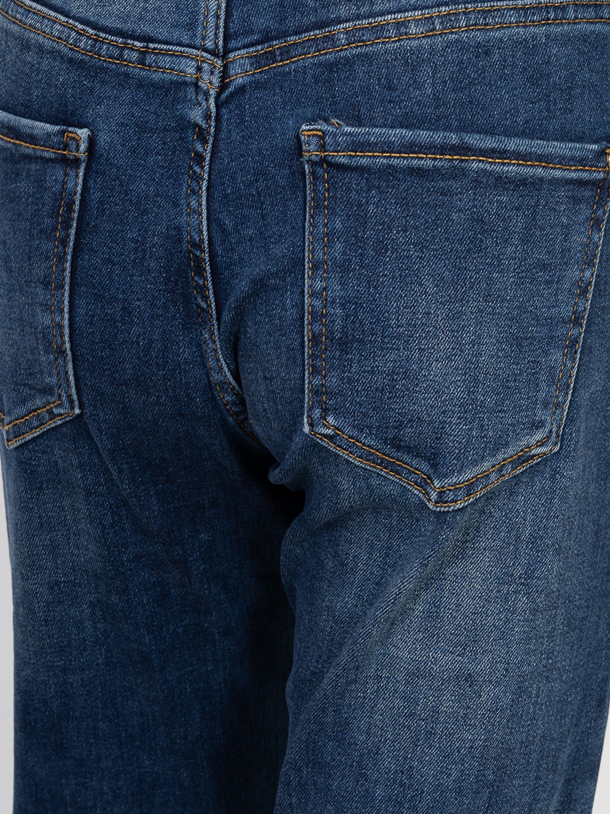 Spodnie jeans M.Sara prosta wąska nogawka C.Nebieskie - J262002