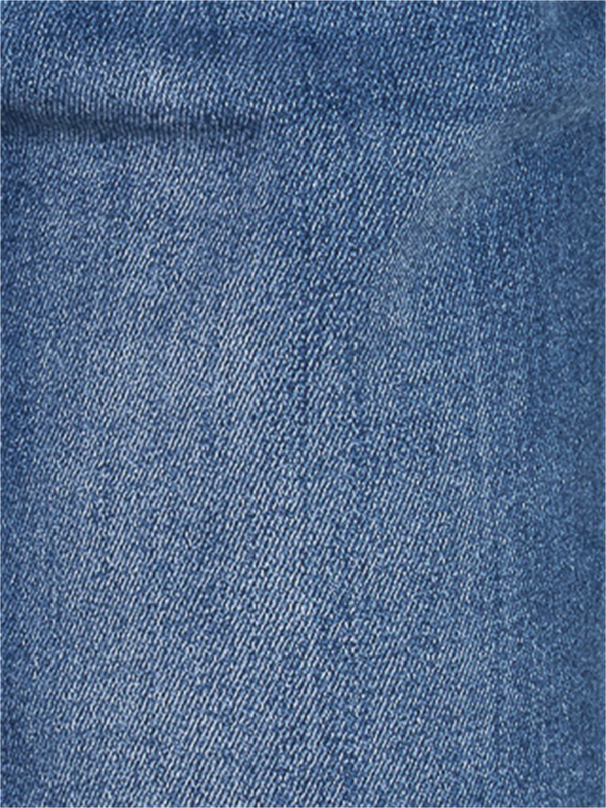 Spodnie jeans damskie M.Sara Boyfriend wysoki stan Niebieskie - J262330