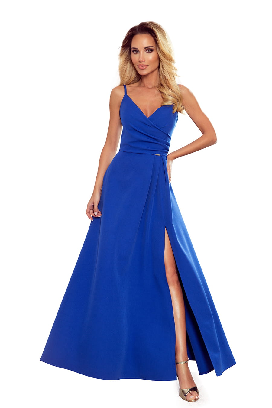 4734299-3 CHIARA elegancka maxi suknia na ramiączkach - CHABROWA-6